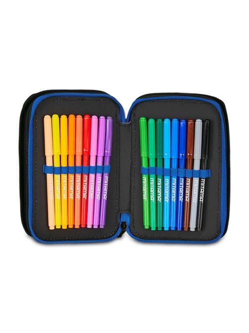 Inter astuccio 3 zip con accessori Inter | 30F3024222STAR 3 ZIP